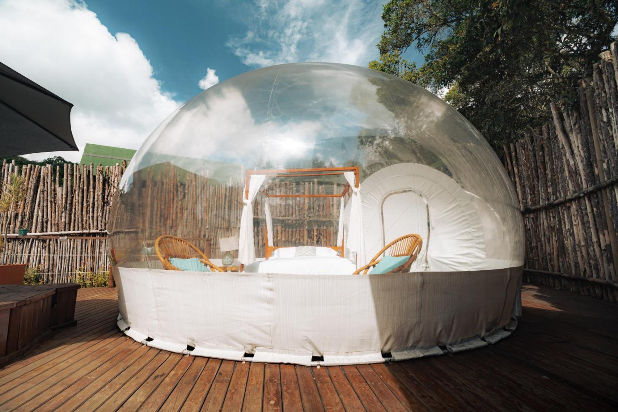 Hotel Bubblesky Glamping 15 Min From Medellin Rionegro Zewnętrze zdjęcie