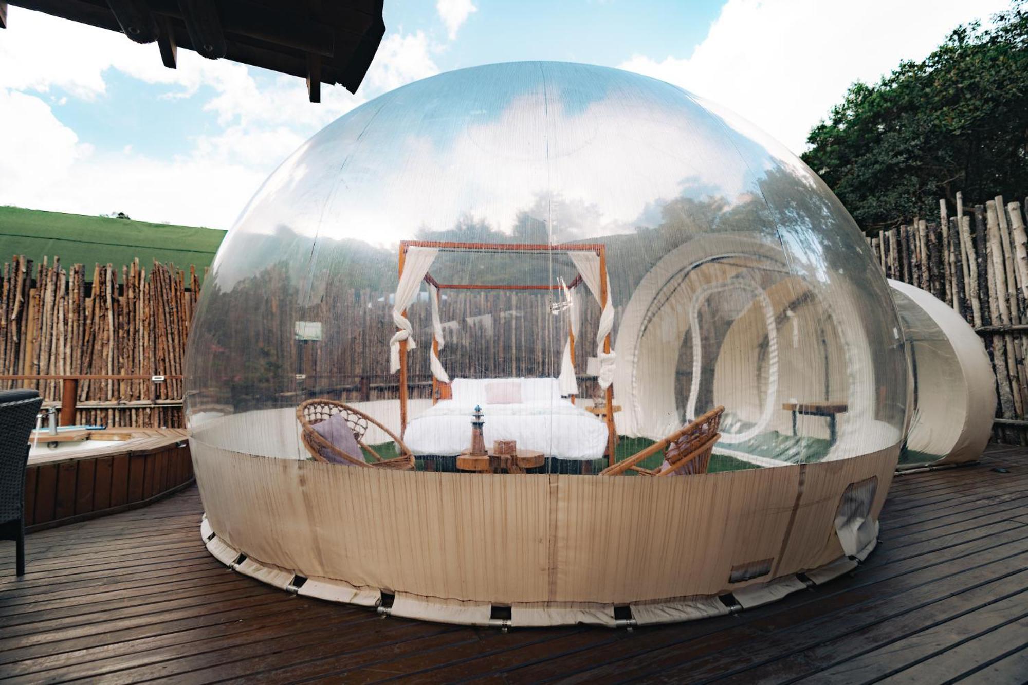Hotel Bubblesky Glamping 15 Min From Medellin Rionegro Zewnętrze zdjęcie