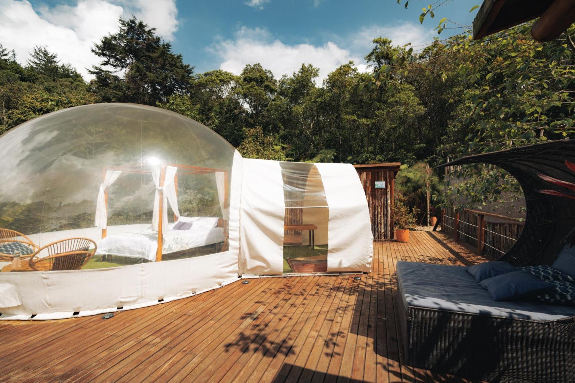 Hotel Bubblesky Glamping 15 Min From Medellin Rionegro Zewnętrze zdjęcie